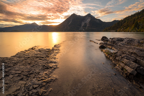 Abendsstimmung am Walchensee