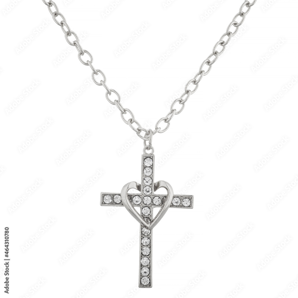 silver chain with heart silver chain with heart
