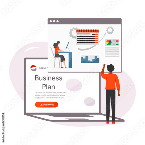 Business plan analytics finance strategy People
