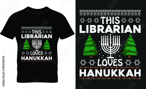 Funny Hanukkah Gifts/  Crismistmas t-shirt design