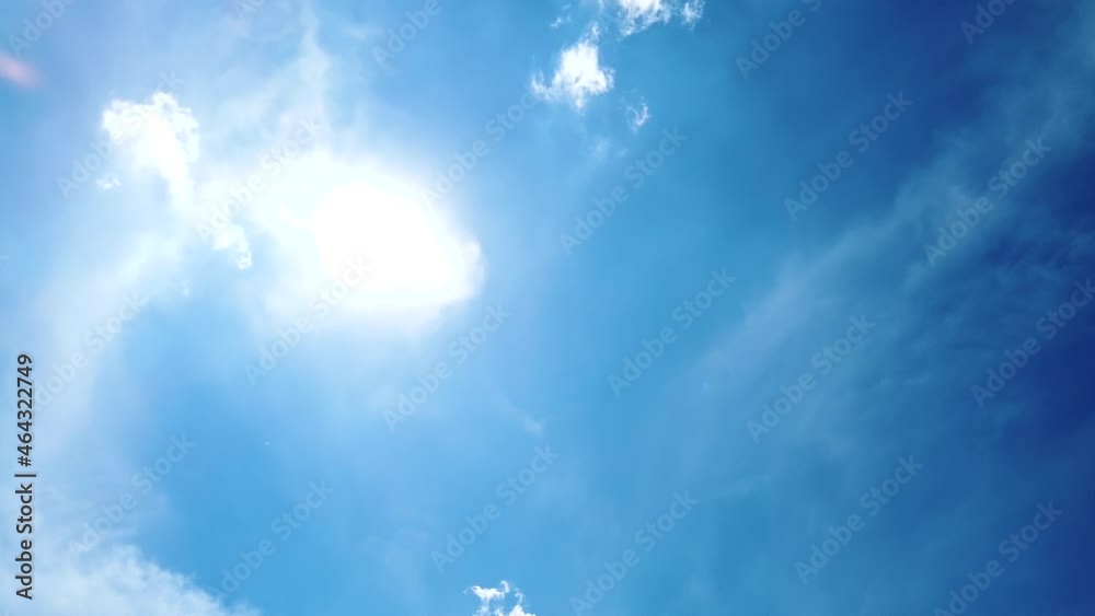 Building motions clouds. Puffy fluffy white clouds sky time lapse. slow moving clouds. B Roll Footage Cloudscape timelapse cloudy. footage timelapse nature 4k. background worship christian concept.