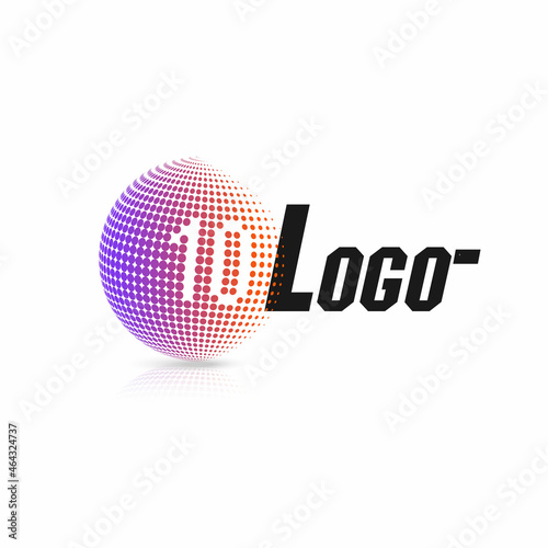 Abstract logo design.Vector logo template.
