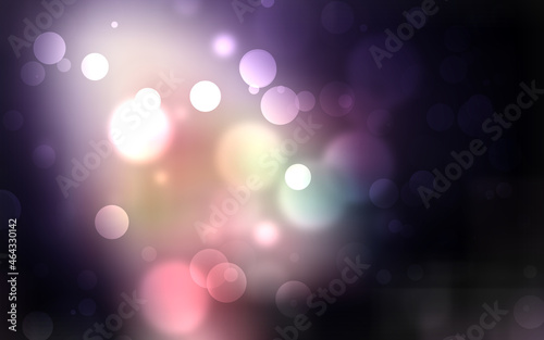 Party night glow light abstract background with bokeh rays tights creative illustration blurry sparkle wallpaper