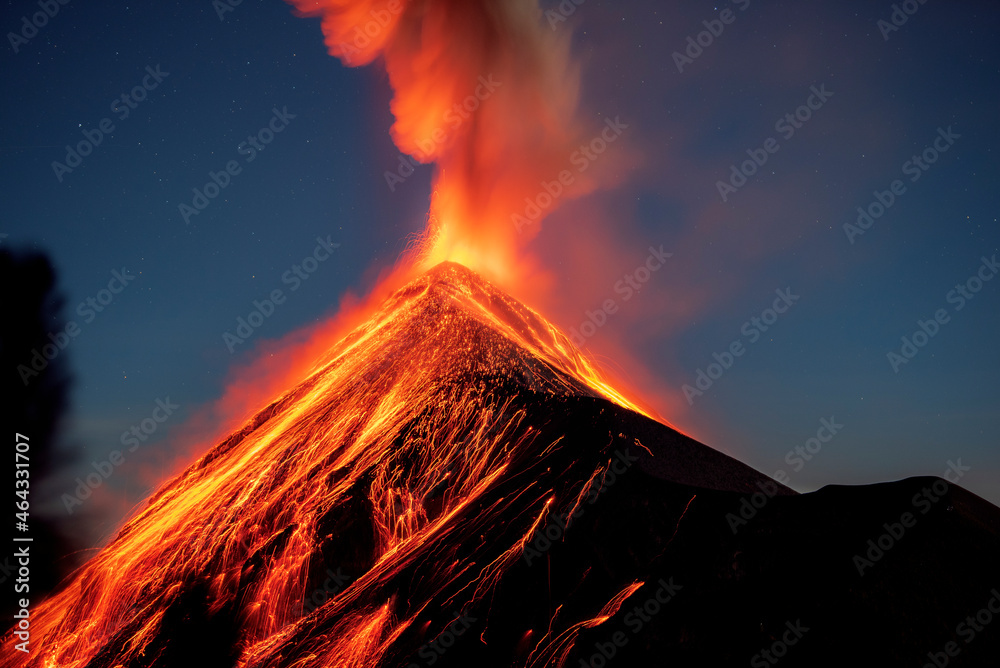 Volcán de Fuego Guatemala 