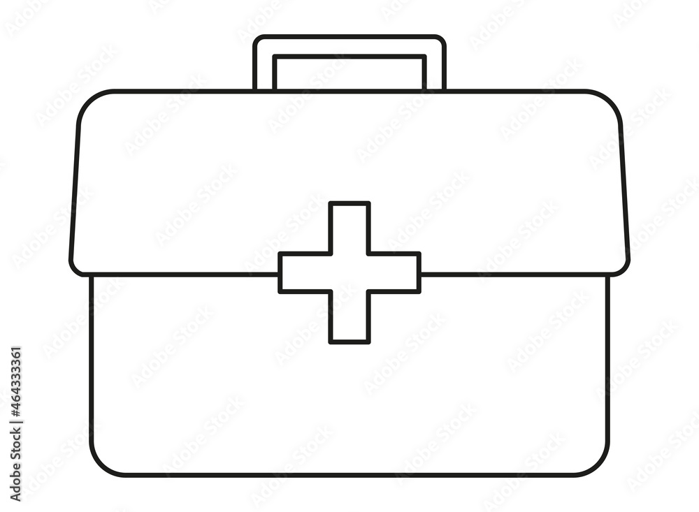 Obraz premium first aid box