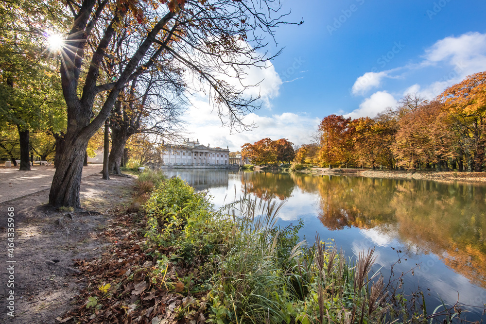Fototapeta premium lazienki park