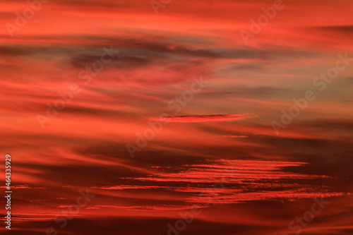 Fototapeta Naklejka Na Ścianę i Meble -  Beautiful and Colorful pink and orange Sunset in Santa Pola