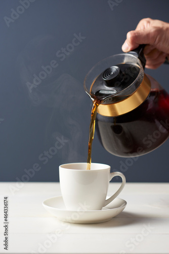 コーヒーを入れる