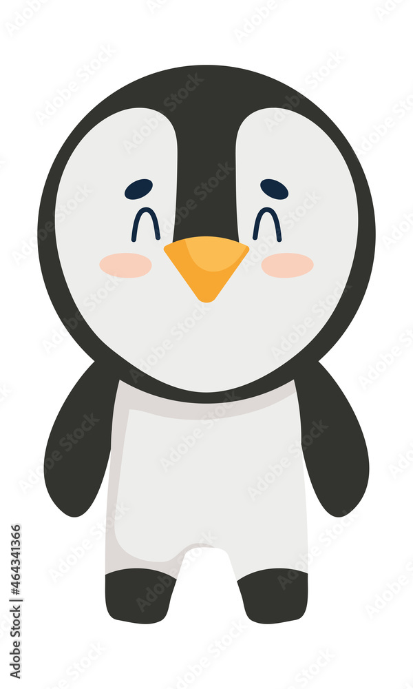 Obraz premium cute penguin icon