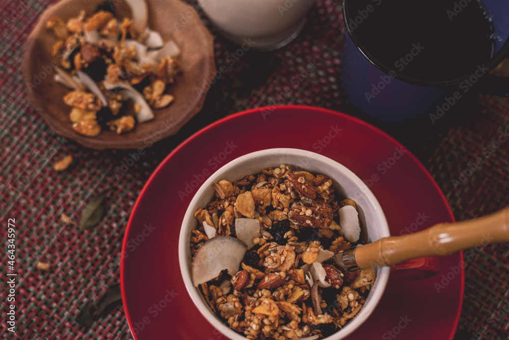 Fototapeta premium beans and cinnamon