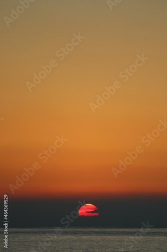 sunset on the sea © Federica Ravettino