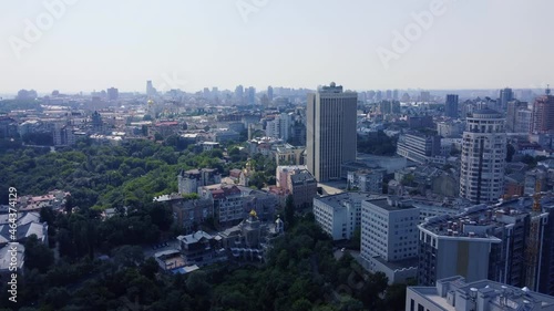 The mighty city of Kiev is in contact with the greatest emerald hills