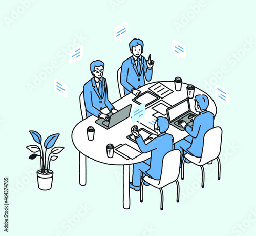 男性だけの会議
