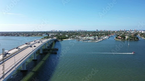 Marco island traffic over bridge Marco Island Florida