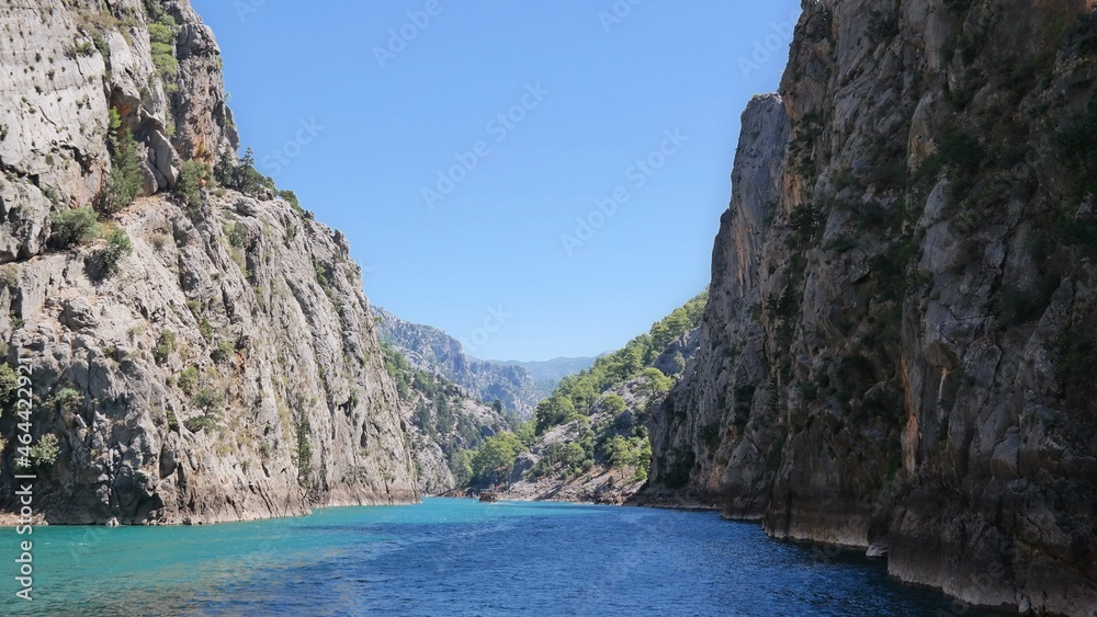 Green Canyon landscape in southern Turkey