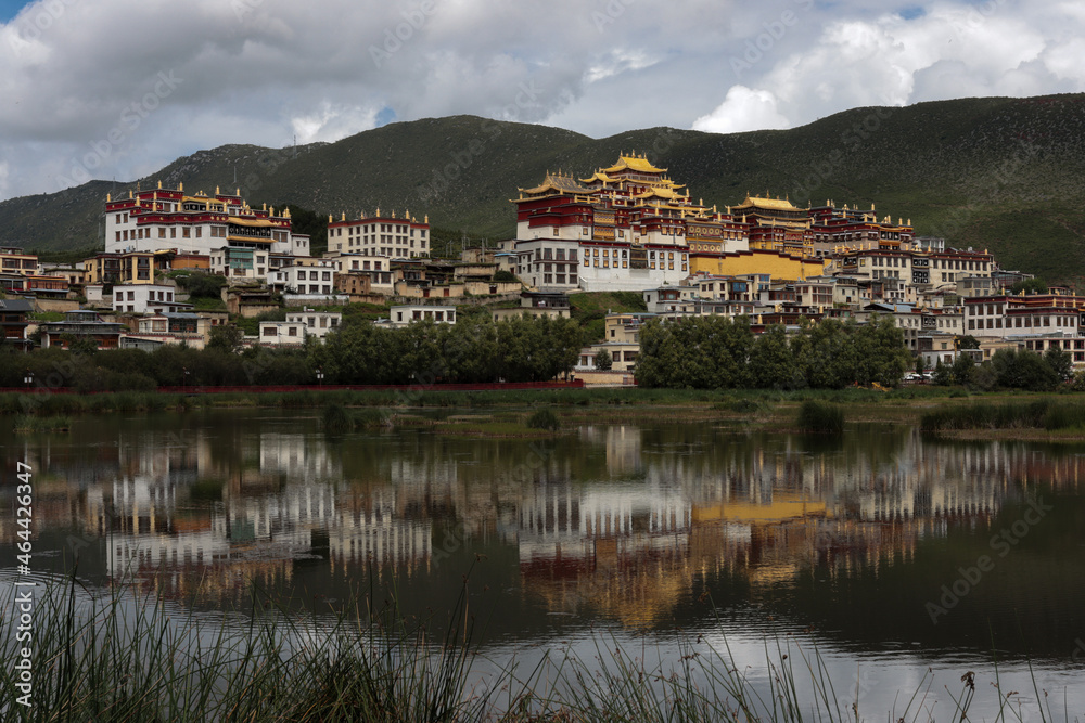 Chinese monastery temple