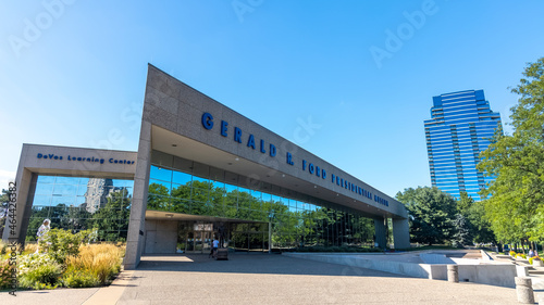 The Gerald R. Ford Presidential Museum is the presidential museum and burial place of Gerald Ford, the 38th president of the United States