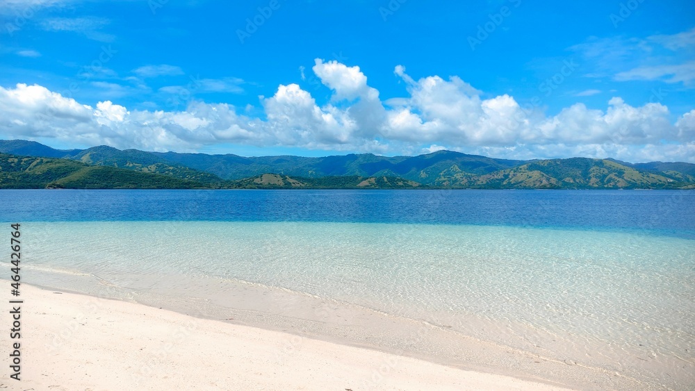 beach and mountains