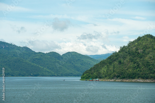 The Srinagarind Dam is an embankment dam in Kanchanaburi, Thailand. © Itsara