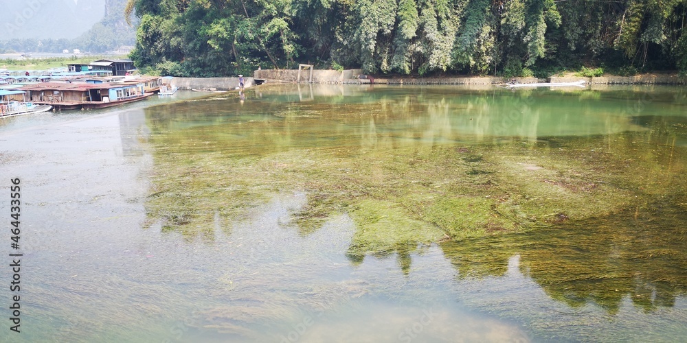 Yangshuo Guilin Chinese city village architecture landscape culture river lake Yangshuo Guilin Chinese city village architecture landscape culture river lake