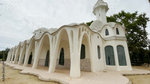 Masia Freixa (Terrassa Tourist Office) images with gimbal what to visit in Barcelona Spain