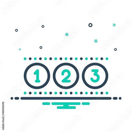 Mix icon for numeric