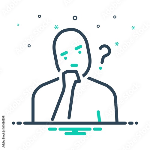 Mix icon for supposed
