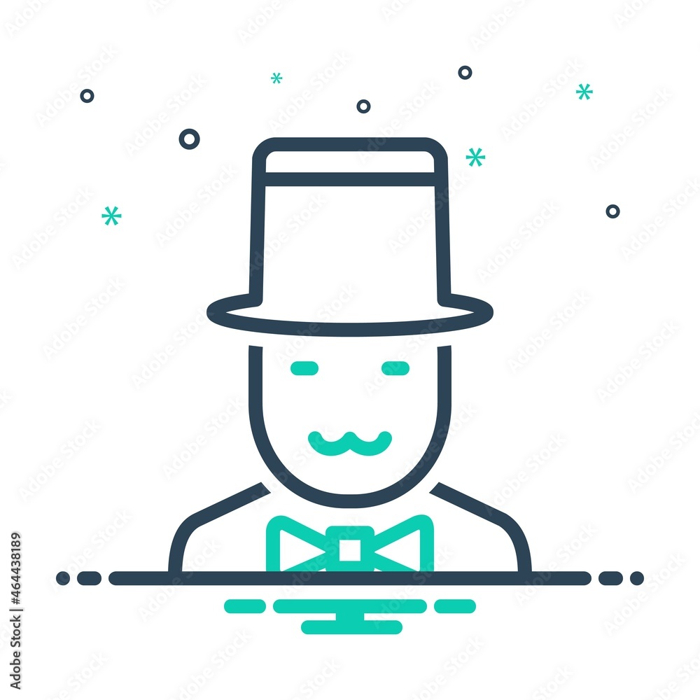 Mix icon for gentleman Mix icon for gentleman
