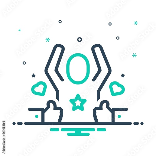 Mix icon for outstanding