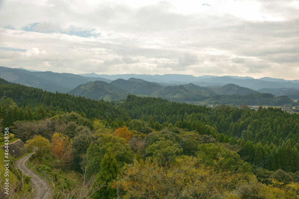 Fototapeta premium landscape with mountains