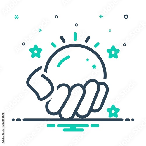 Mix icon for predict
