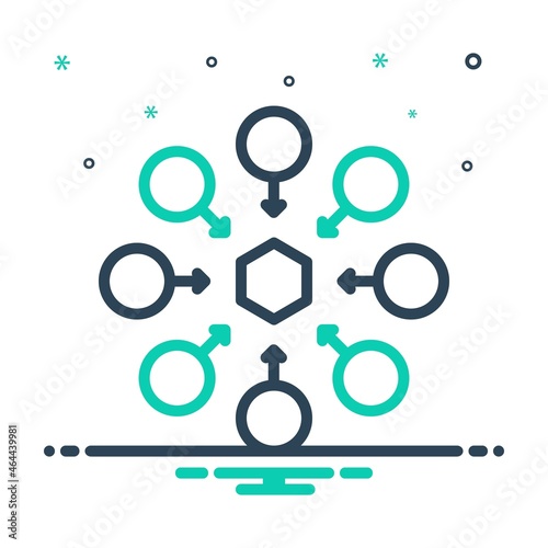 Mix icon for emphasis