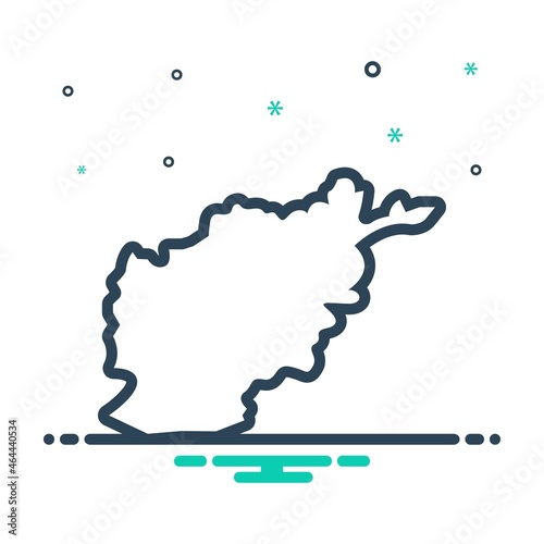 Mix icon for afghanistan