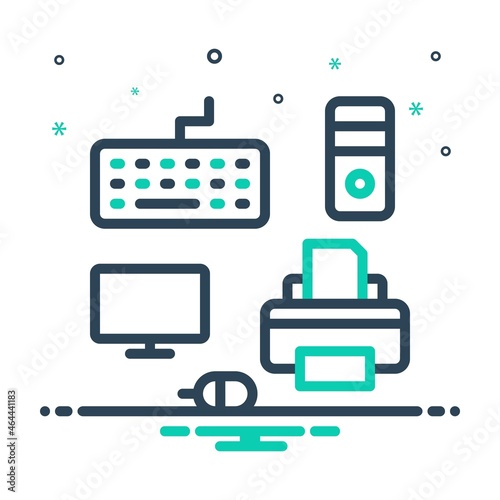 Mix icon for peripheral
