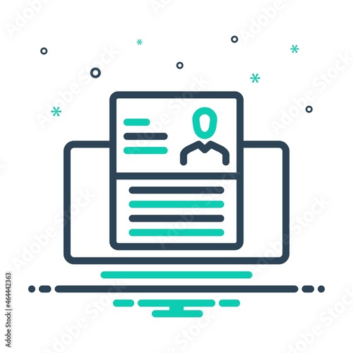 Mix icon for applying