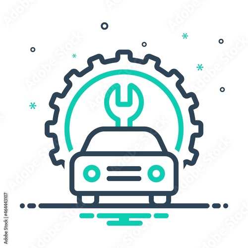 Mix icon for service