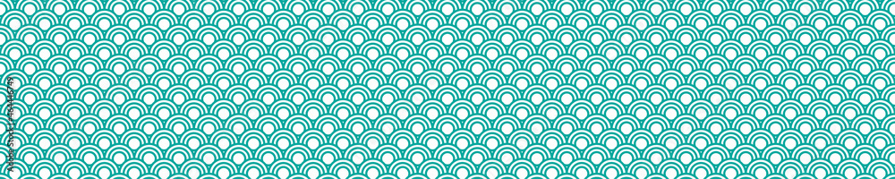 Blue seamless pattern with traditional Japanese waves Blue seamless pattern with traditional Japanese waves