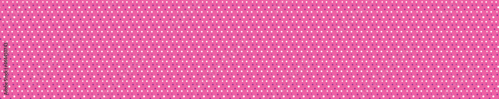 Pink seamless pattern with dots