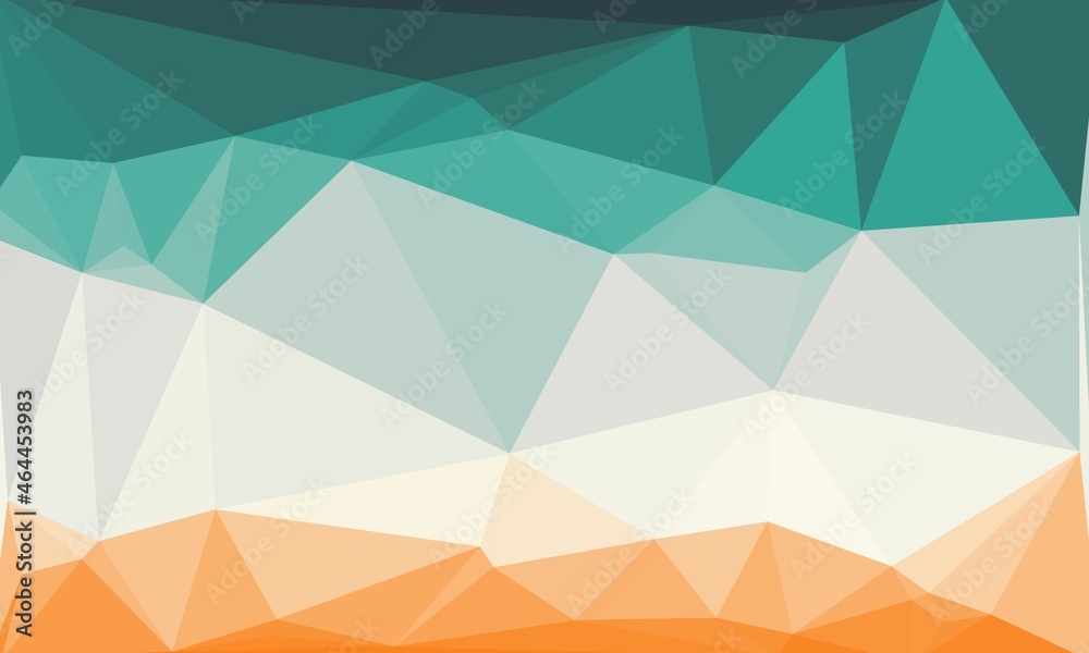 Obraz premium vibrant creative prismatic background with polygonal pattern