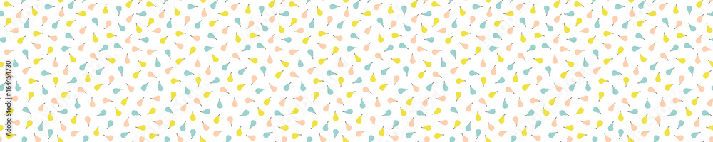 Seamless pattern with tiny pears Seamless pattern with tiny pears