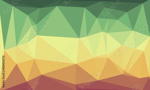 vibrant minimal multicolored polygonal background