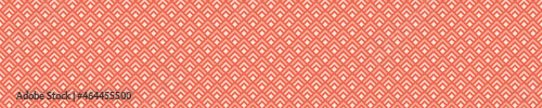 Red seamless pattern with geometric shapes