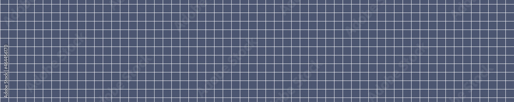 Blue seamless pattern with white grid lines