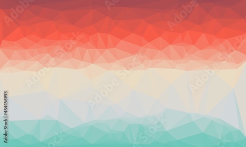 vibrant creative prismatic background with polygonal pattern