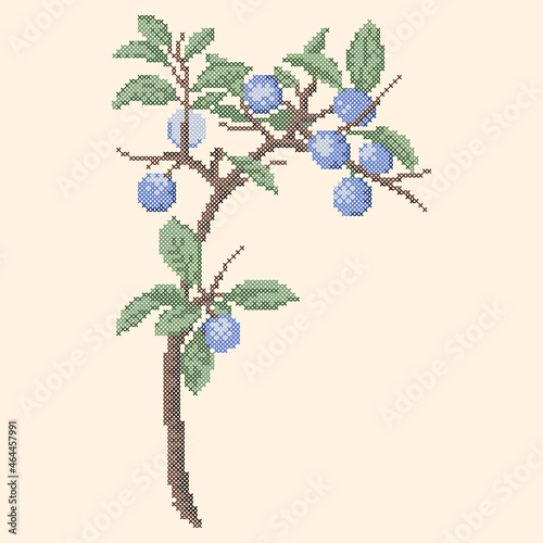 branch of blackthorn