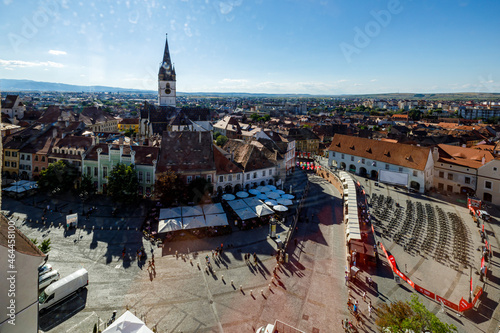 The city of Sibiu in Romania