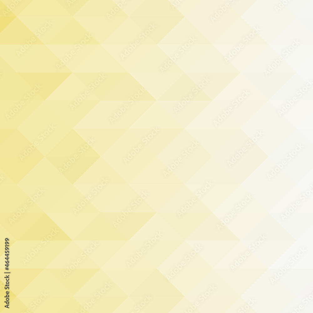 Abstract geometric background. Triangular pixelation. Mosaic, yellow gradient. Abstract geometric background. Triangular pixelation. Mosaic, yellow gradient.