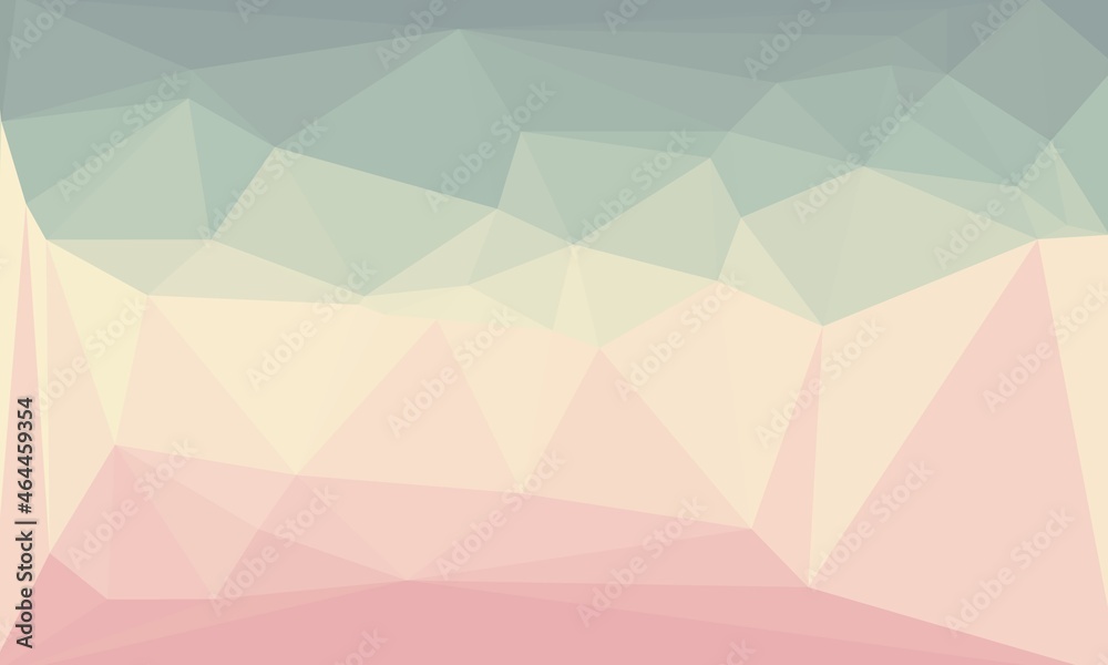 Fototapeta premium vibrant abstract multicolored background with poly pattern