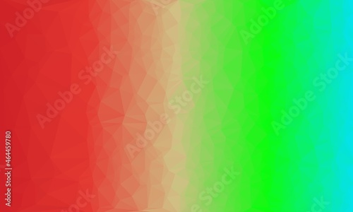 Wallpaper Mural vibrant minimal multicolored polygonal background Torontodigital.ca