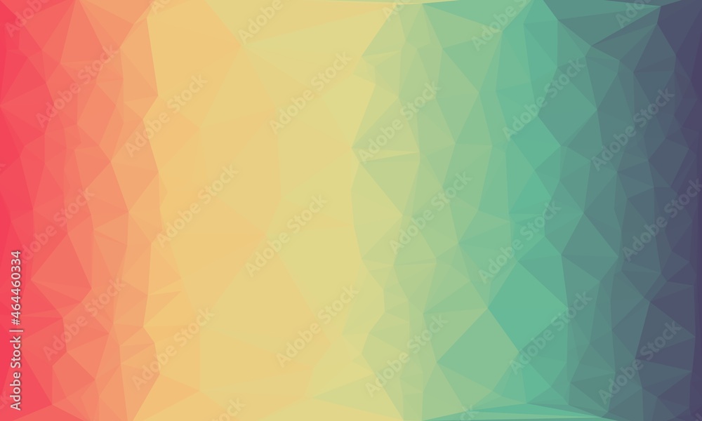 vibrant minimal multicolored polygonal background